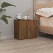 Comodino a Muro Rovere Marrone 50x30x47 cm 816878