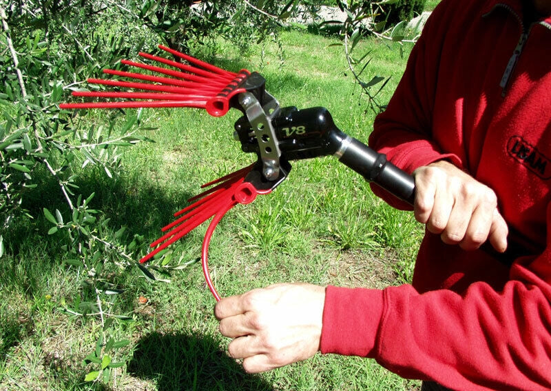 Abbacchiatore pneumatico Lisam V8 TITANIUM 2000 bpm per la raccolta delle olive