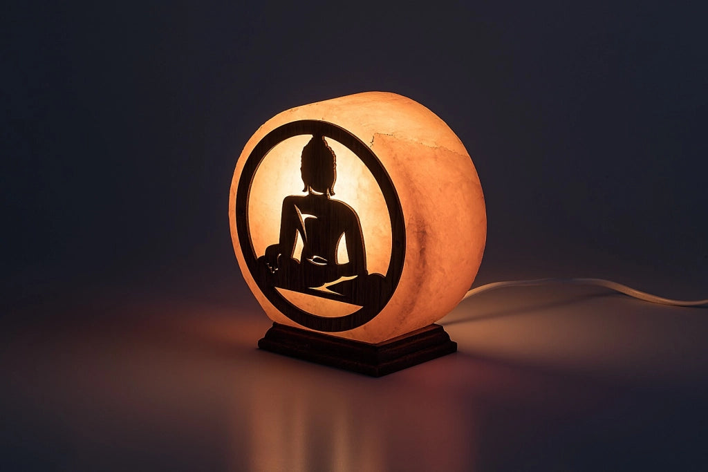 Lampada salina arancione Zenova Budda E14 Rabalux
