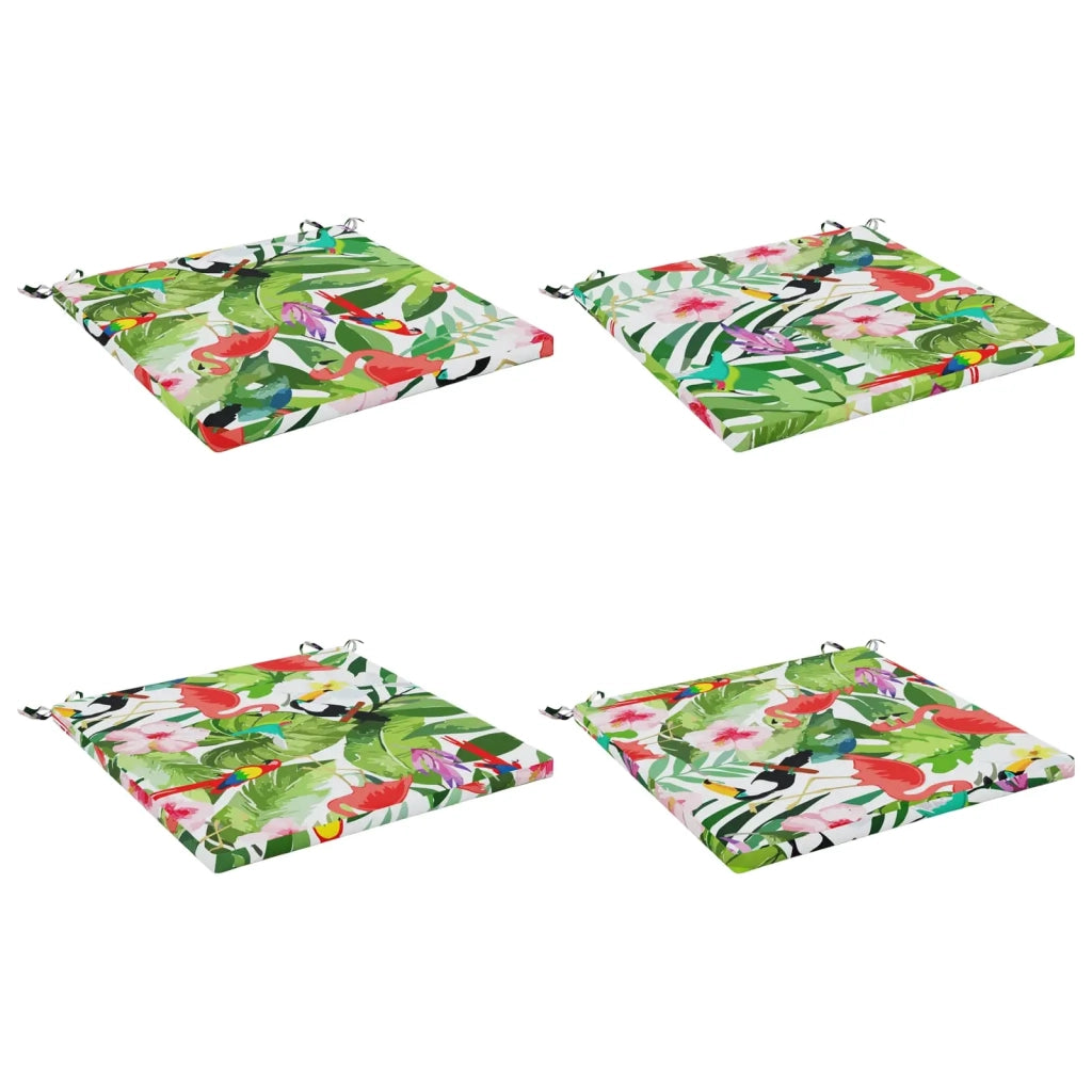 Cuscini per Sedia in 4 Pezzi SOEST 4 pz 100% Poliestere 944796