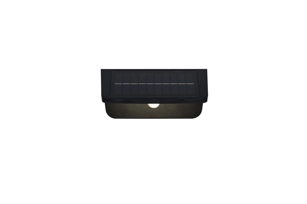 Applique da esterno solare ibrida LED 8W nera ATICO RL