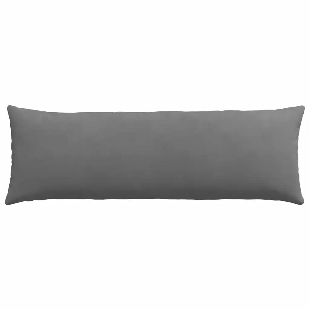 Cuscini da Divano 2 pcs Grigio scuro 120 x 40 cm Tessuto 42013813