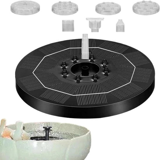Sorgente Solare per Acqua - Decorazione Esterna - Sei Getti - 16 cm - Unico Modello