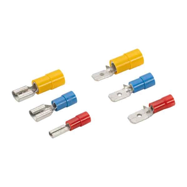 CAPOCORDA PREISOLATO A FORCELLA 6 mm, Ø 8 mm - Confezione 20 pezzi