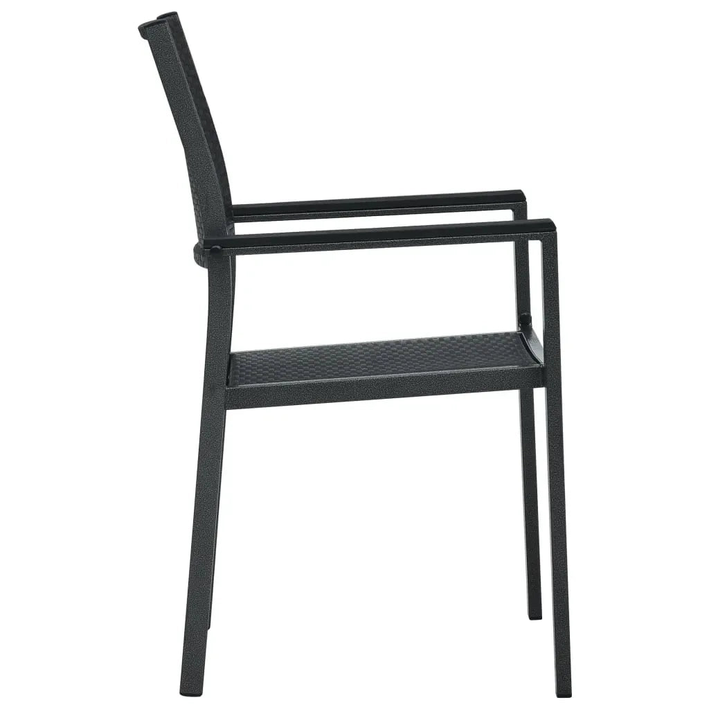 Set da Pranzo da Giardino 9 pz Nero 3099280