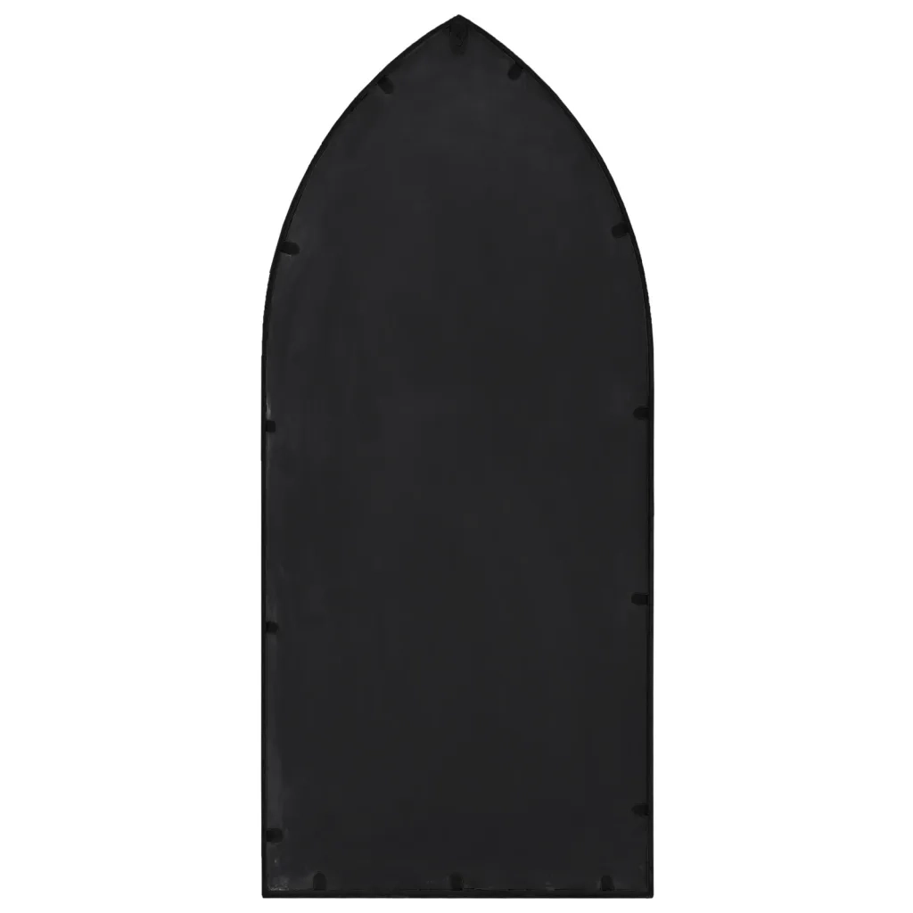 Specchio Nero 100x45 cm Ferro per Uso Interno 3093524