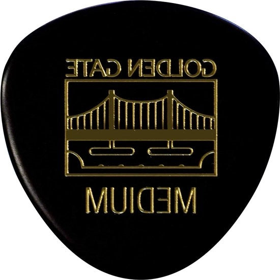 Picks a forma di triangolo chiuso 0,75 mm di spessore nero