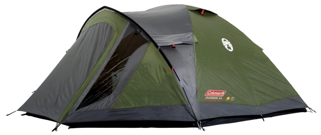 Coleman DARWIN 4 PLUS Tenda a Cupola 4 Persone 7,8 m² Impermeabile 3000 mm colore Grigio