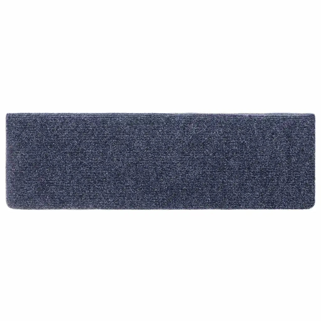 Tappetini per scale autoadesivi 20 pz 65x21x4 cm Antracite Bordo rettangolare 3365720