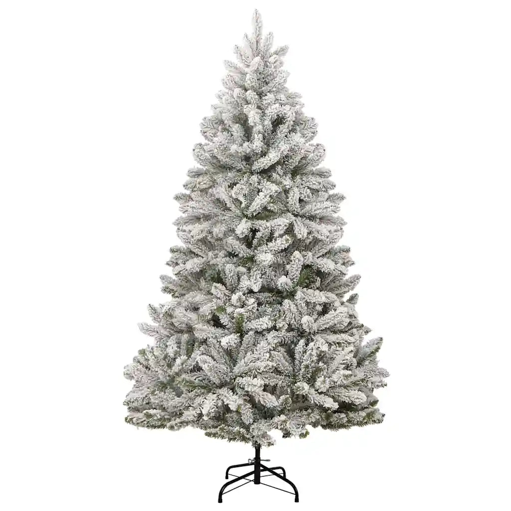 Albero di Natale artificiale con 300 LED Verde e Bianco 210 cm 3395757