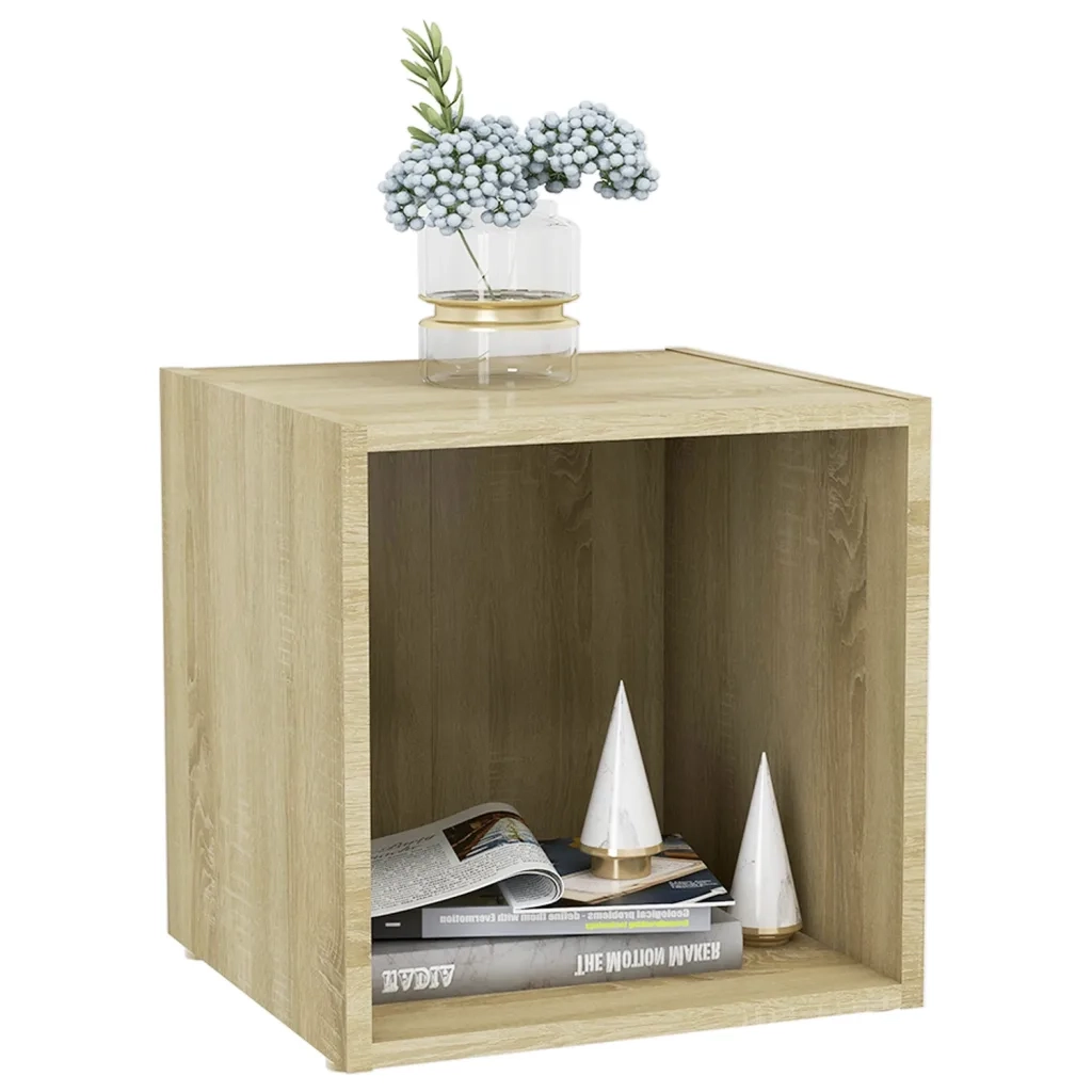 Mobile TV | Armadietto TV | Mobile Porta TV Rovere Sonoma 37x35x37 cm in Legno Multistrato