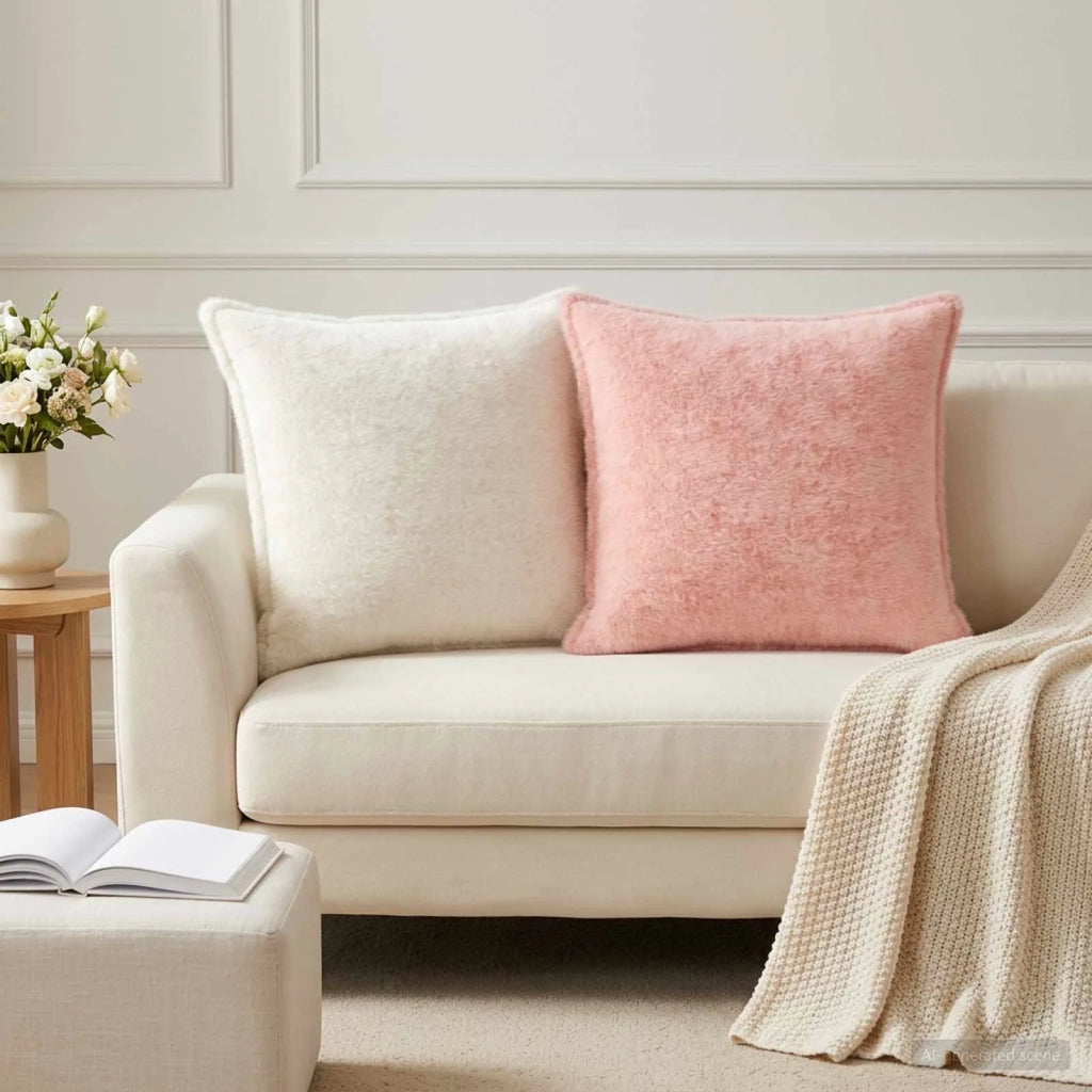 Federa 6 pz HOUTEN Bianco 55 x 55 cm 920598