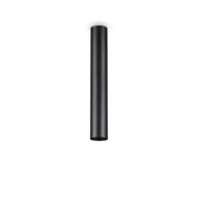 Lampada Da Soffitto Look Pl1 H40 Nero Ideal-Lux