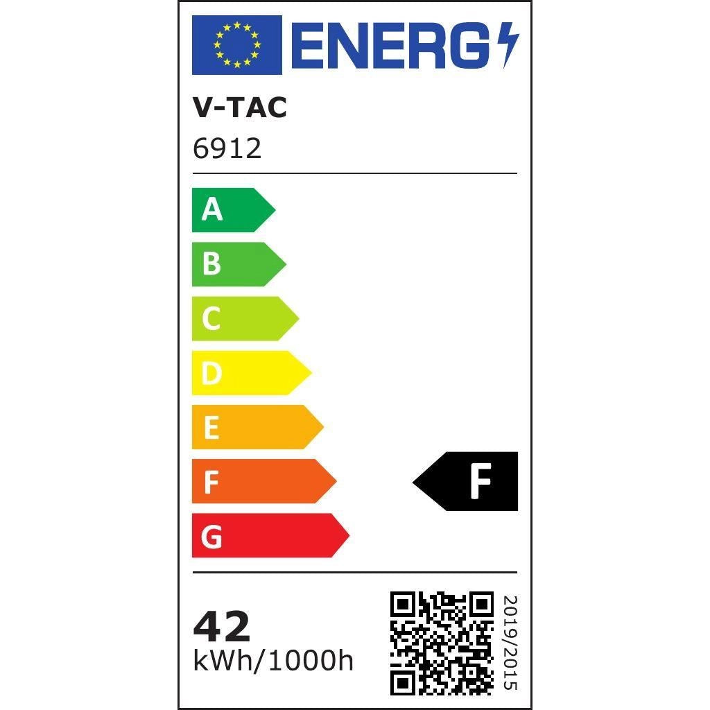 Plafoniera LED V-TAC 42W 50cm 4000K 4400lm dimm.
