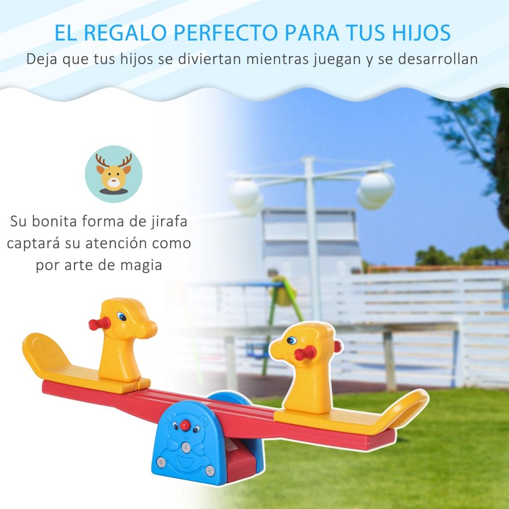 Altalena per bambini a dondolo ¨C Minimal ¨C 150x32x60 cm multicolore