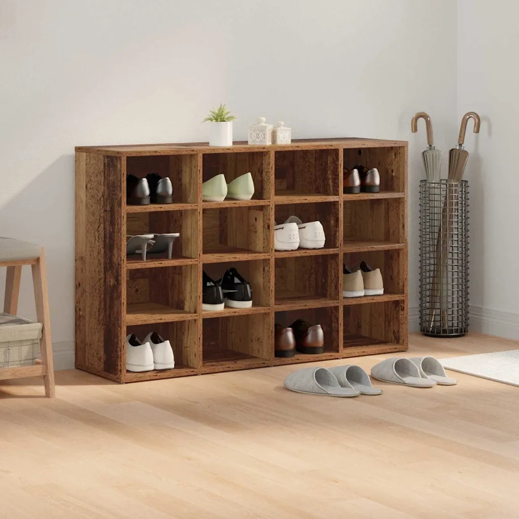 Mobile per scarpe Legno vecchio 103 x 30 x 67 cm 875218