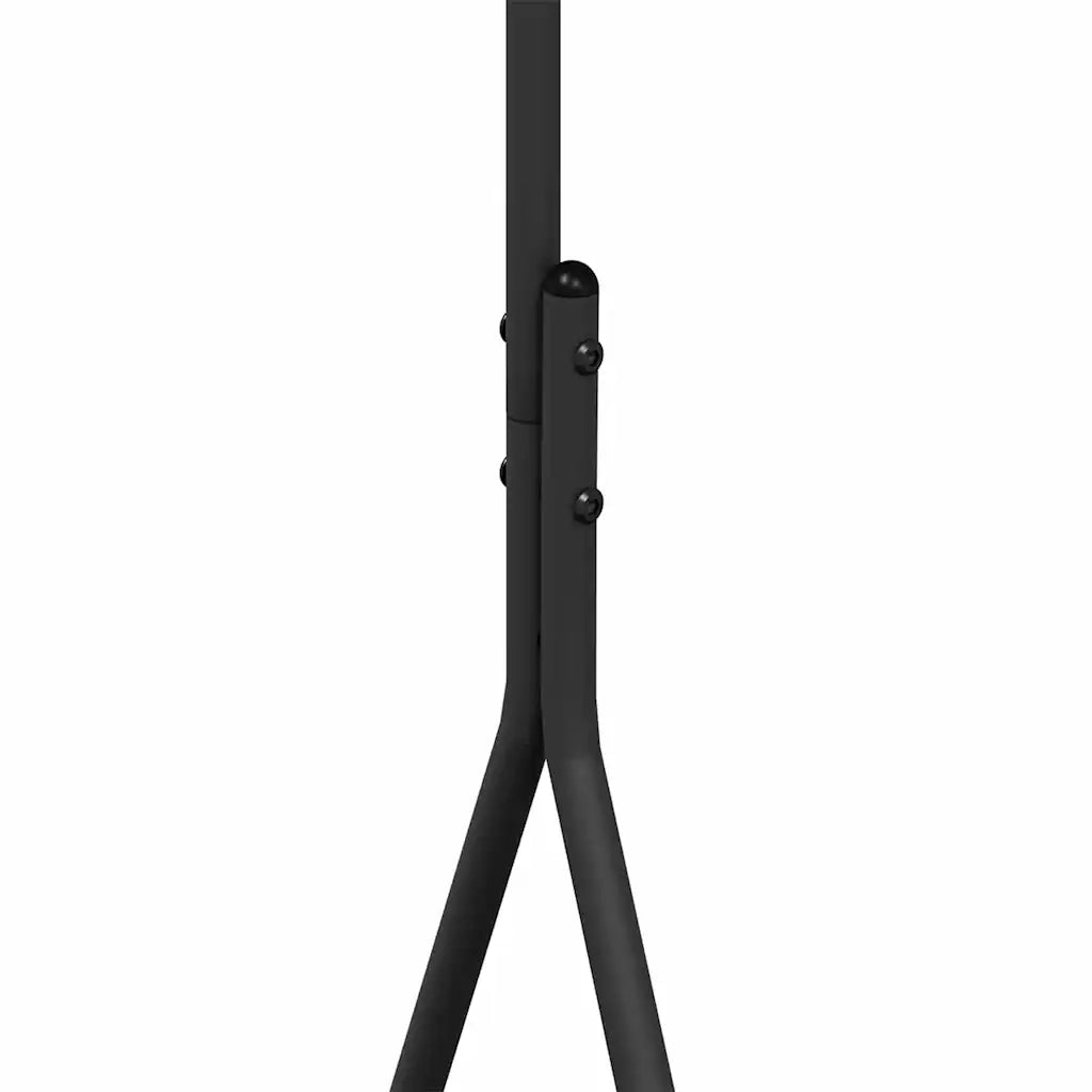 Stendibiancheria Nero 100 x 56 x 154 cm Acciaio 868444