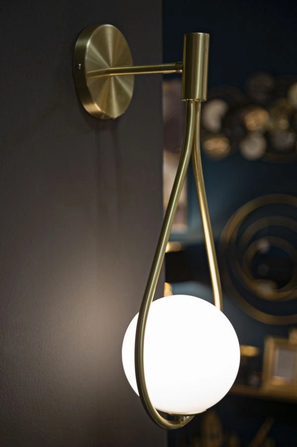 LAMPADA DA MURO GLAMY DROP CM 24x20x52