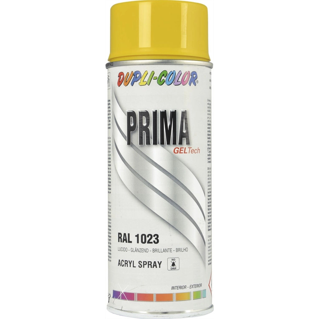 Vernice a base acrilica giallo traffico 400 ml RAL1023