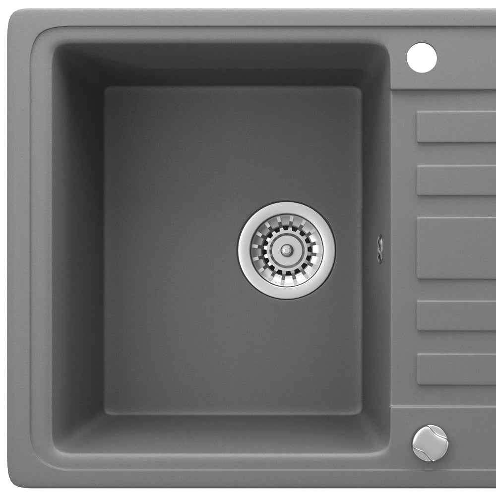 Bergström Lavello Grigio 57.5 x 46 cm con asciugatura