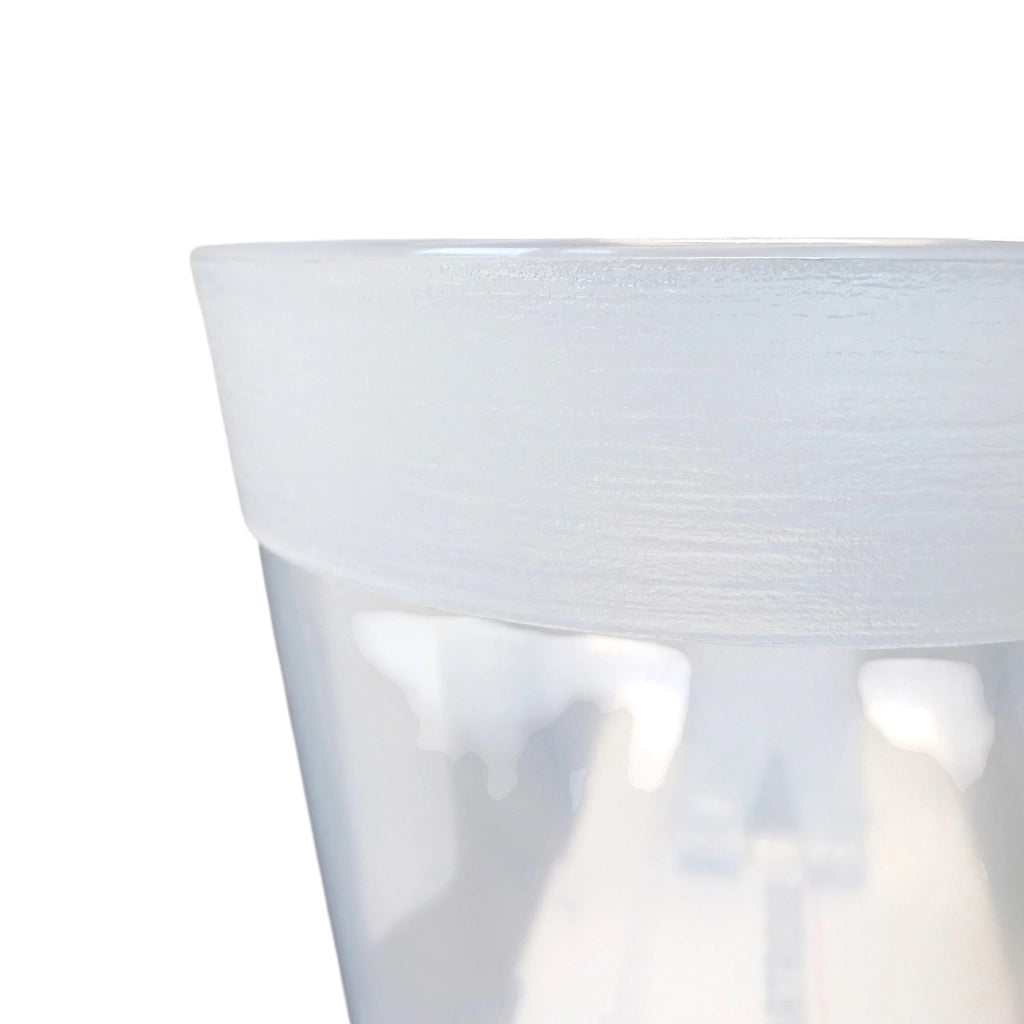 VASO DANTE LOOK D.13XH15,5CM TRASPARENTE.