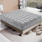 Materasso Piazza e Mezza 120x200 Molle progressive - Alto 27 cm - Ortopedico - Sfoderabile - con topper Memory in OMAGGIO