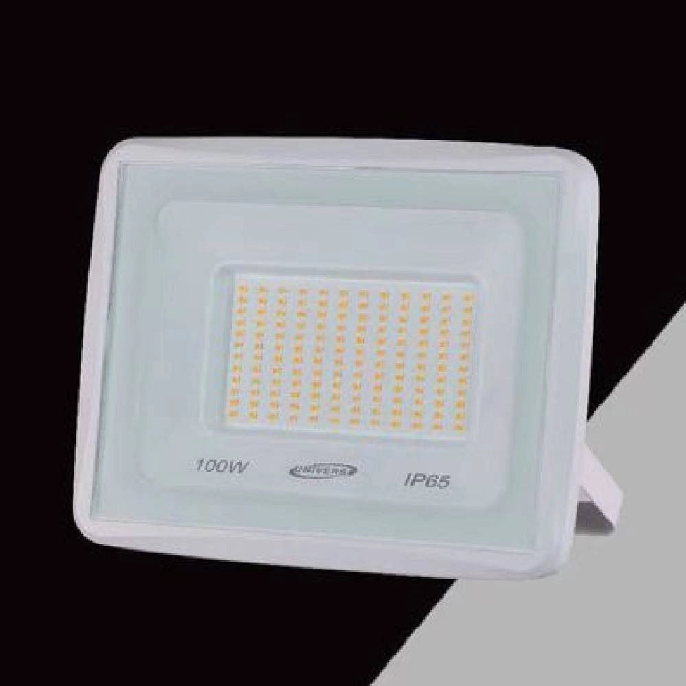 Trade Shop - Faretto Led Faro 100 W 9000lm Ip65 Bianco Luce Calda Naturale Fredda Ek02-100w-b - -bianco Naturale      -