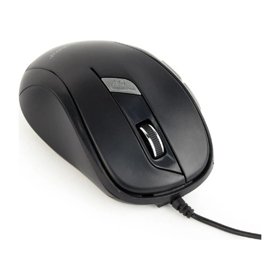 Mouse Gembird MUS-6B-01 Ambidestro USB Tipo-A Ottico 1600 DPI
