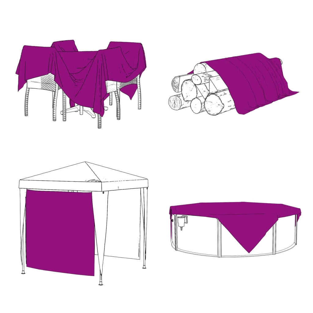 Copertura per Piante Trasparente 6 x 12 m PVC 3429365