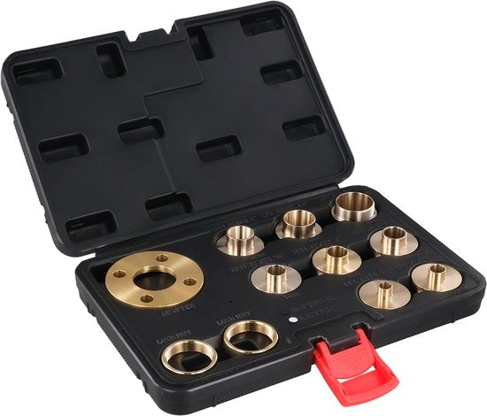 Router a guida - Coperchio - Premium - 10-30mm - Messing metrico