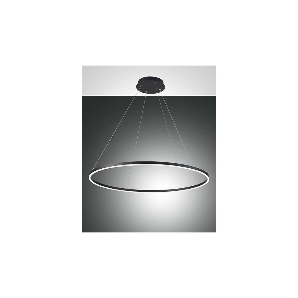 Lampadario a sospensione GIOTTO a led 60W nero 3508-42-101 Fabas Luce
