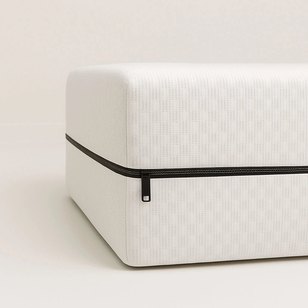 Materasso Singolo 80x195 in Memory Foam h 25 cm. A 7 Zone Differenziate Ortopedico. Rivestimento Cotone Fresco e Traspirante. Made in Italy 100%