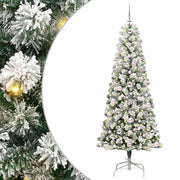 Albero di Natale Artificiale-Albero Natalizio con Rami Pieghevoli 180 cm 390004