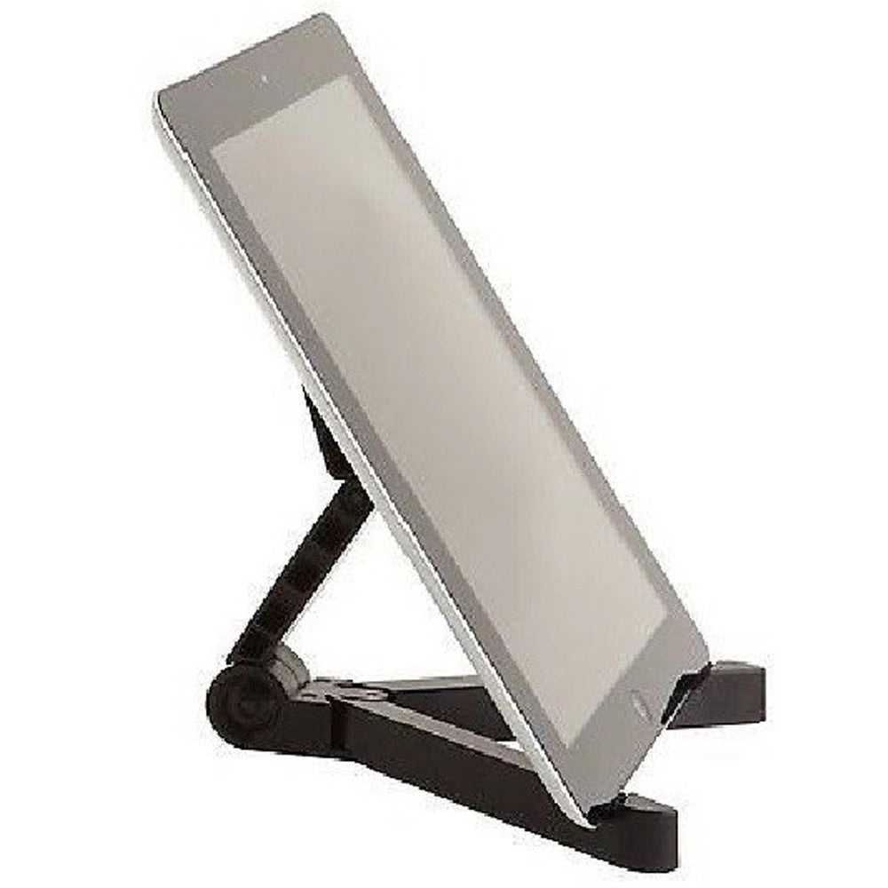 Trade Shop - Supporto Da Tavolo Base Di Appoggio Rigida Stand Pieghevole Per Tablet Smartphon -
