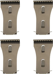 Hangklemme robuste per esterno - 4 pezzi clip per decorazione esterna.