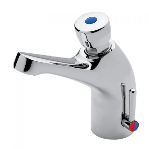 IDRAL Miscelatore lavabo temporizzato Serie Classic cromo