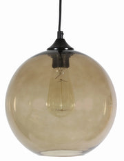 Lampada a sospensione Candellux Edison E27 Ø25 vetro