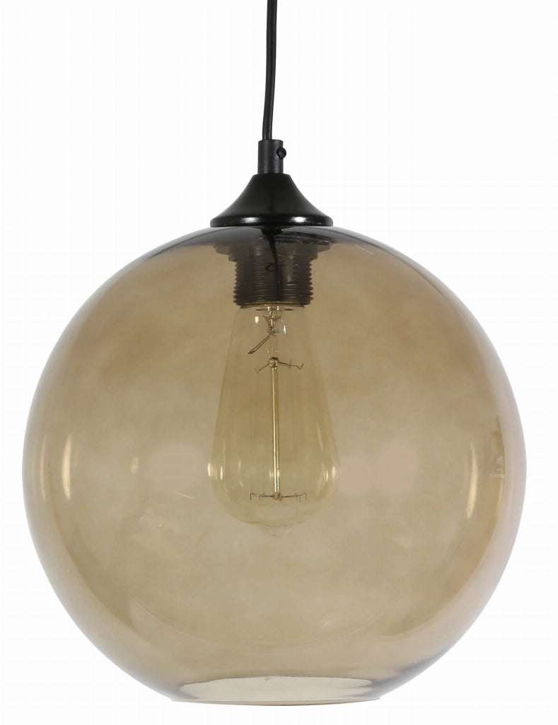 Lampada a sospensione Candellux Edison E27 Ø25 vetro