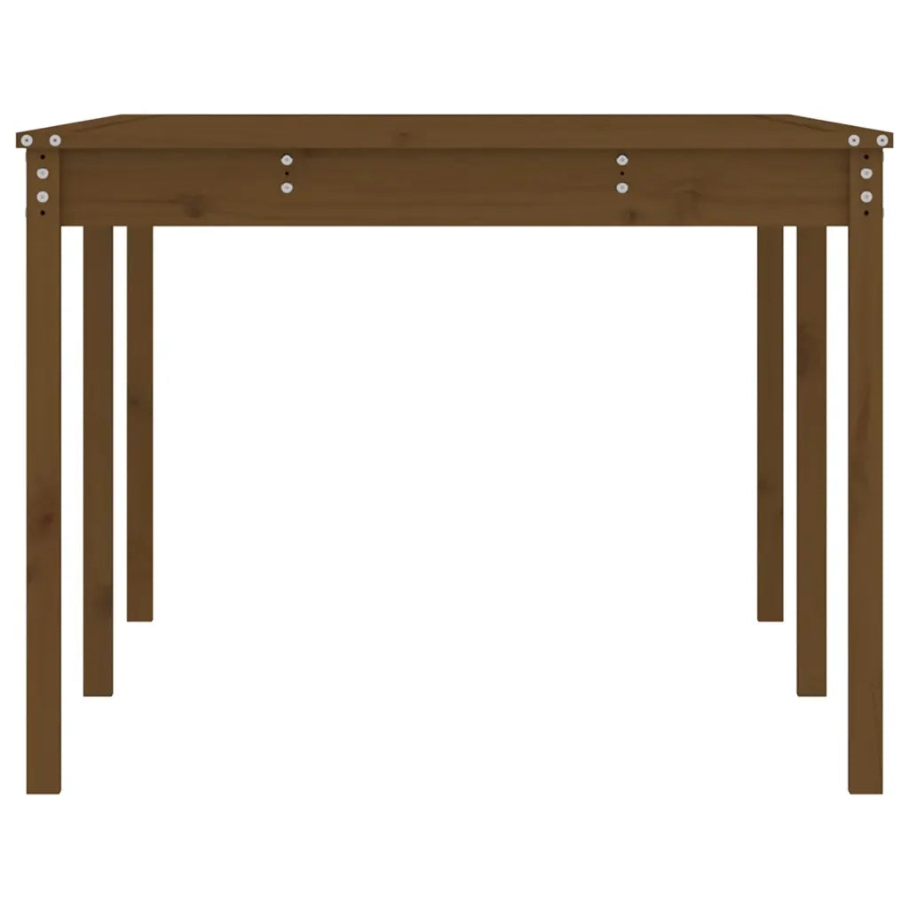 Tavolo da Giardino Ambra 203,5x100x76cm Legno Massello di Pino