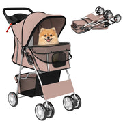 Cuscino Lavabile per Passeggino Cani ¨C Minimal ¨C Grigio