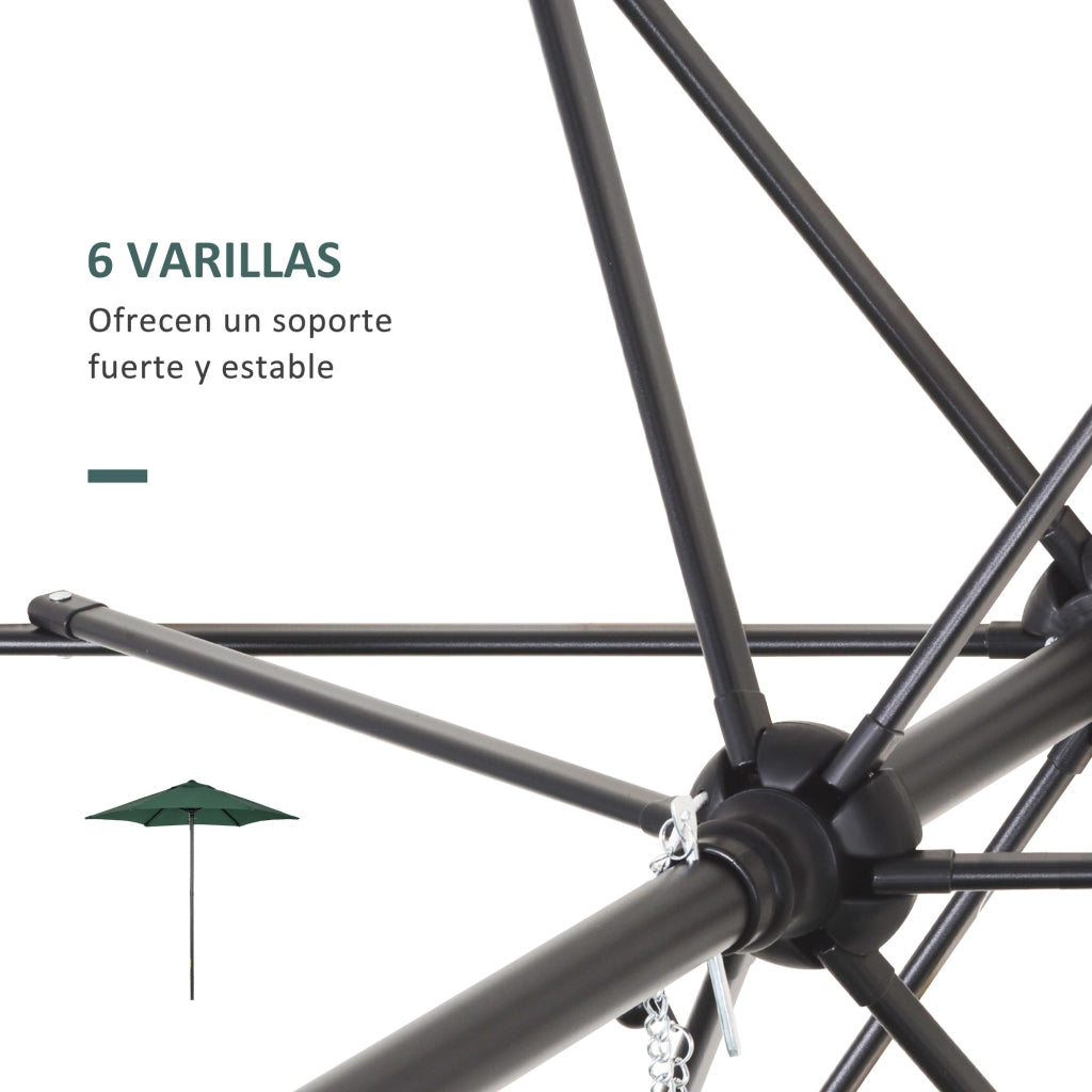 Ombrellone da Giardino ¨C Minimal ¨C Verde