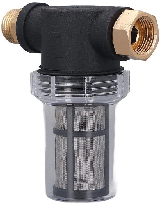 Filtro di prefiltraggio - Filtro per pompa ad alta pressione - Filtro sedimentario - Filtro sedimentario inline - 3/4 pollici - Filtro di protezione per componenti