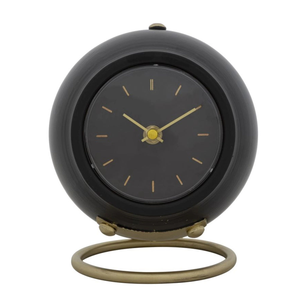 Orologio da Tavolo VKH295, Nero, Metallo, 16x13x19 cm