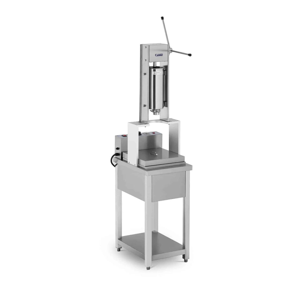 Pressa per Churros e Chichis Elettrodomestico Professionale (5 Litri 5 Ugelli Acciaio Inox) 14_0004888