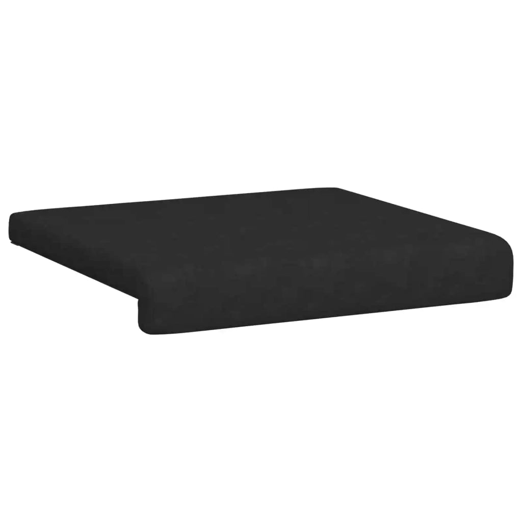 Cuscino per panchina 2 pcs Microfibra Nero Profondità 35 cm 42043055
