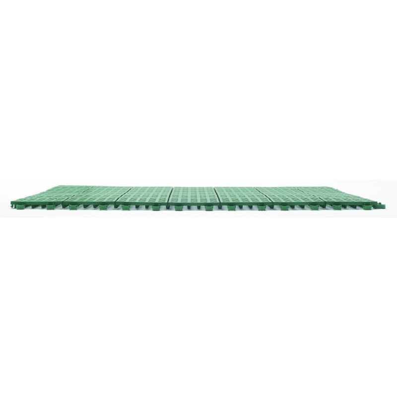 Set da 30 Piastrelle in Plastica Flessibili Drenanti 55,5 x 55,5 cm da Esterno Giardino 9,2 m2 colore: Grigio