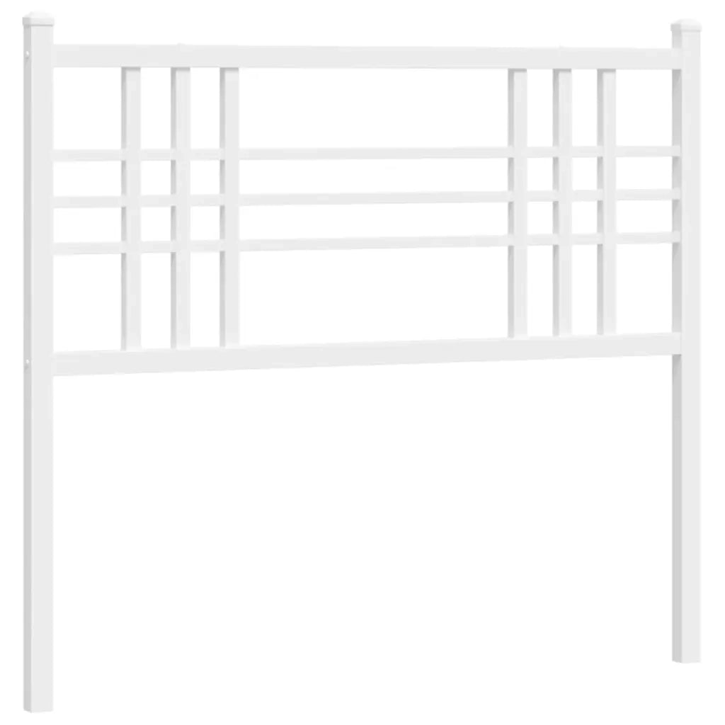 Testiera di Ricambio in Metallo Bianco 100 cm 376402