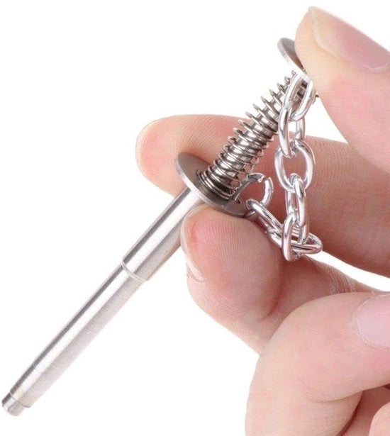 Attrezzatura per apicoltura manuale - Raccoglitore di polline a mano - Trappola per insetti - Impianto per apicoltura - Materiale in acciaio inossidabile - Portatile - Raccoglitore di polline professionale