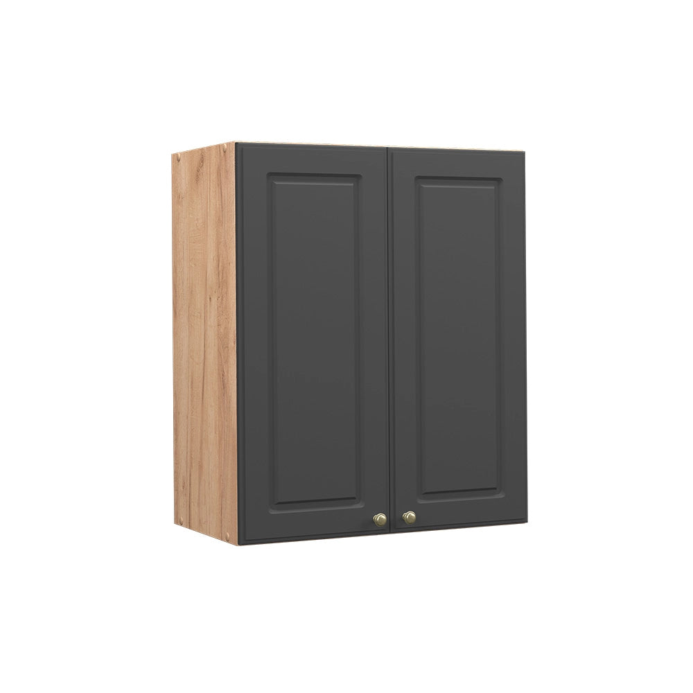 Pensile da cucina Fame-Line Antracite-oro/Rovere dorato 60 cm Vicco