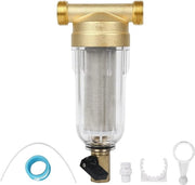 Filtro sedimentario riciclabile per rubinetto e getto d'acqua da 3/4 pollice